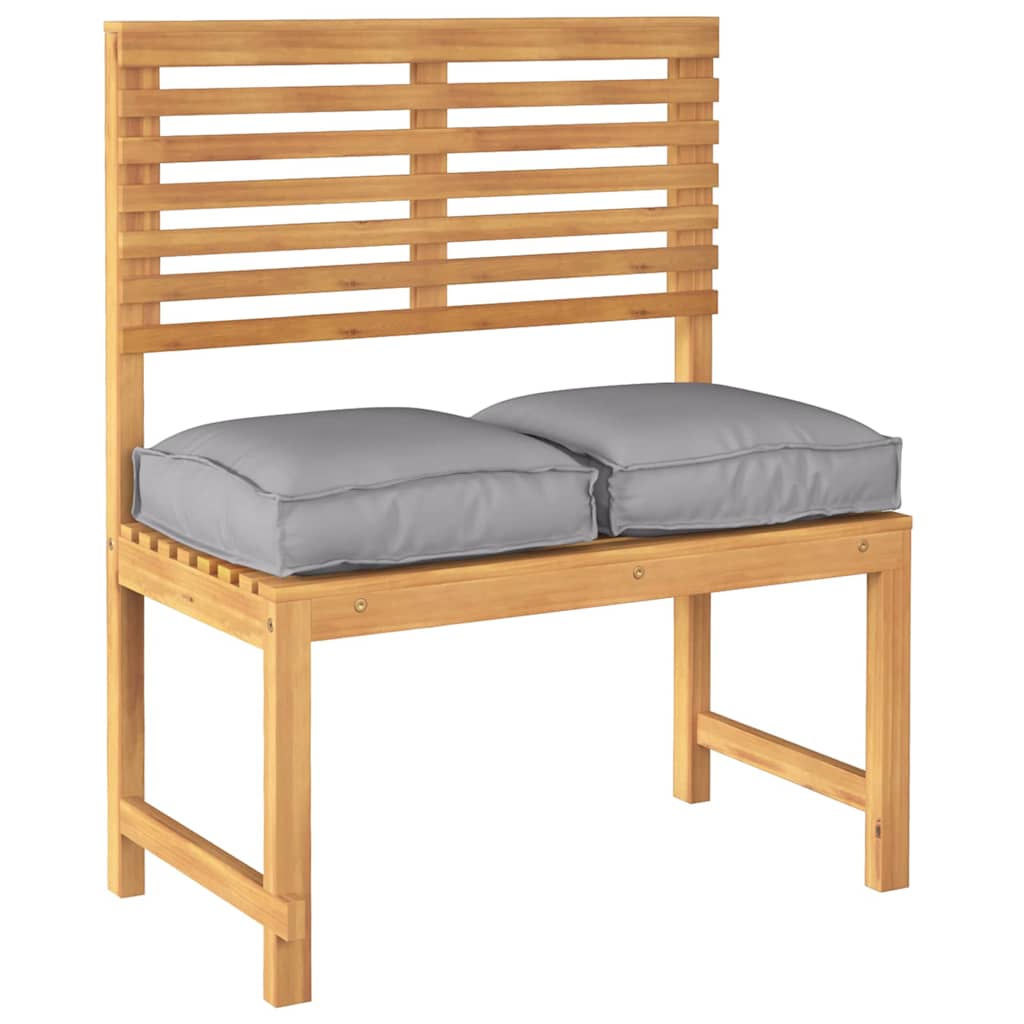 Kissen 2 pcs Grau 40 x 40 x 8 cm Oxford-Stoff