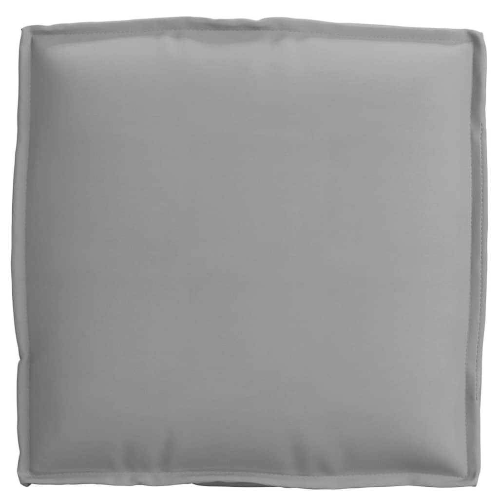 Kissen 4 pcs Grau 40 x 40 x 8 cm Oxford-Stoff