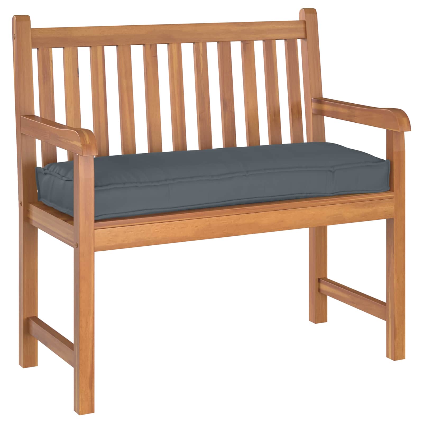 Kissen Anthrazit 100 x 40 x 8 cm Oxford-Stoff