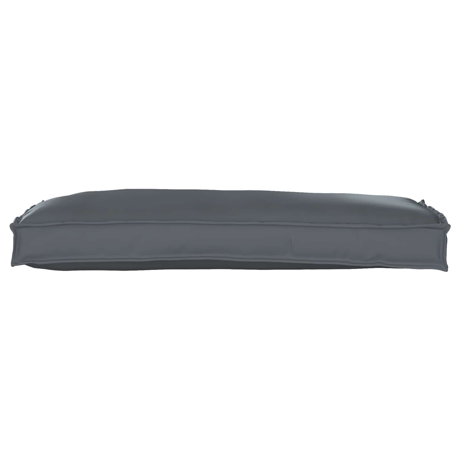 Kissen Anthrazit 100 x 40 x 8 cm Oxford-Stoff
