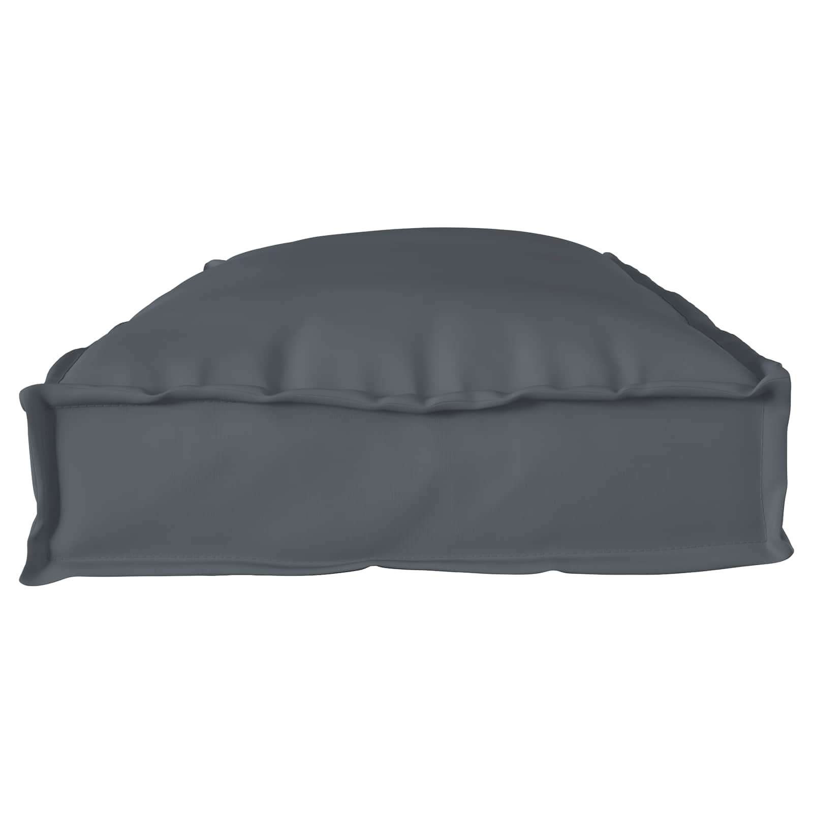 Kissen Anthrazit 100 x 40 x 8 cm Oxford-Stoff