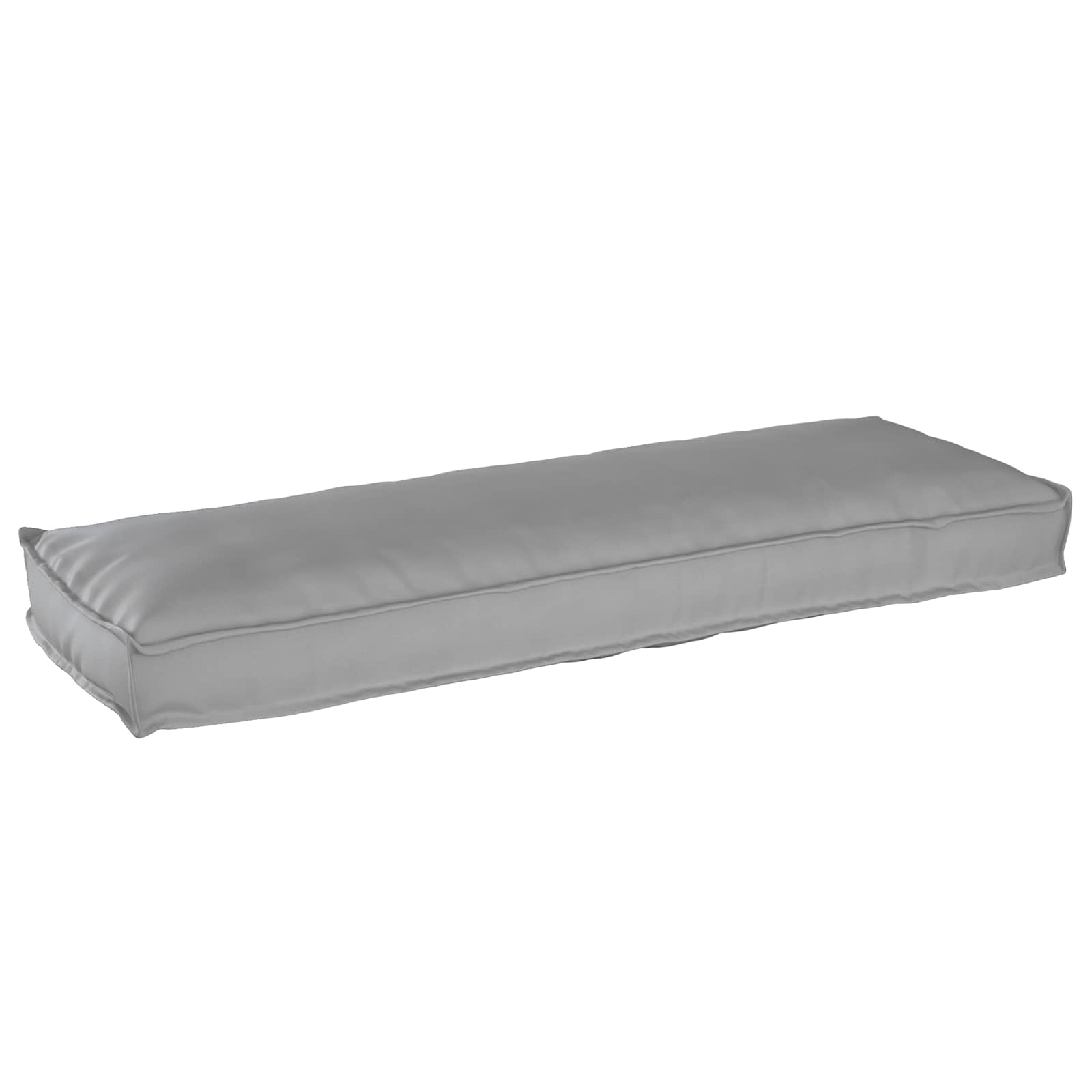 Kissen Grau 120 x 40 x 8 cm Oxford-Stoff