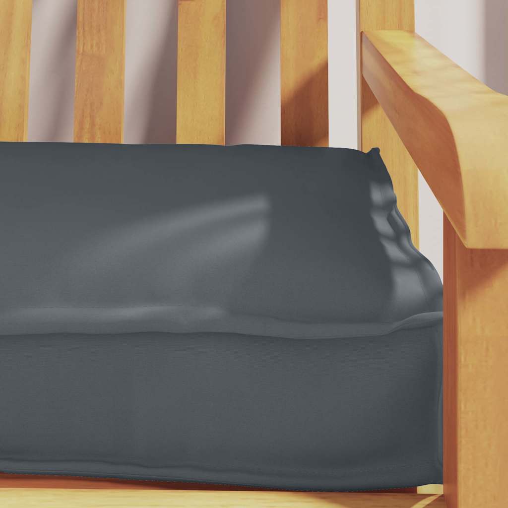 Palettenkissen Anthrazit 180 x 40 x 8 cm Oxford-Stoff