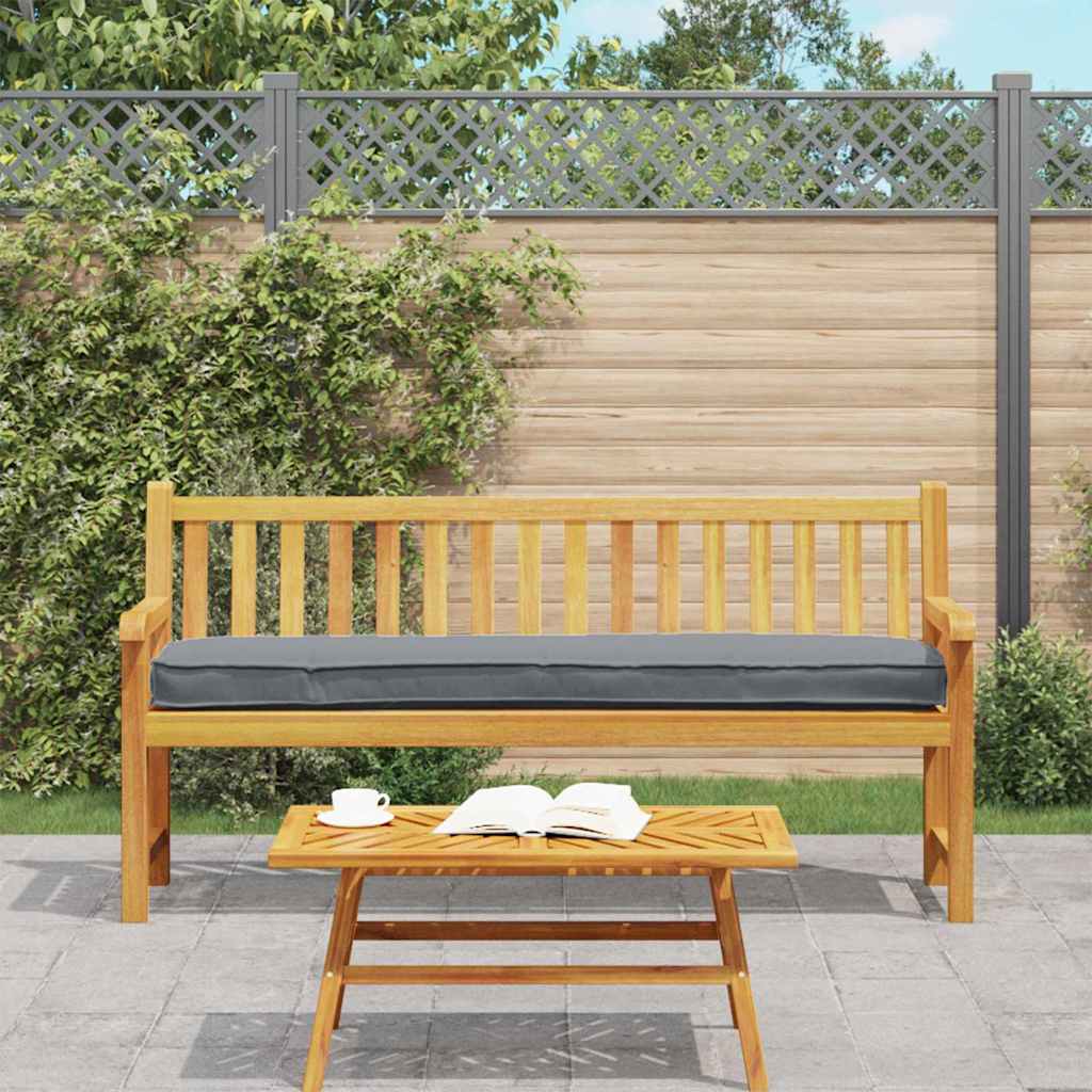 Palettenkissen Anthrazit 180 x 40 x 8 cm Oxford-Stoff
