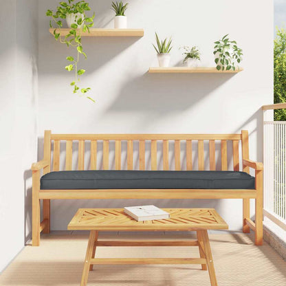 Palettenkissen Anthrazit 200 x 40 x 8 cm Oxford-Stoff