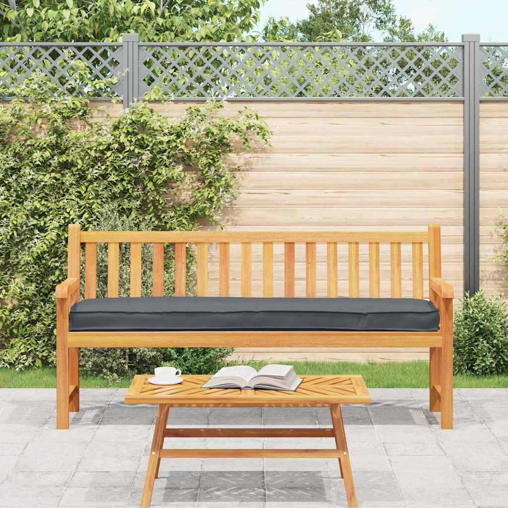 Palettenkissen Anthrazit 200 x 40 x 8 cm Oxford-Stoff