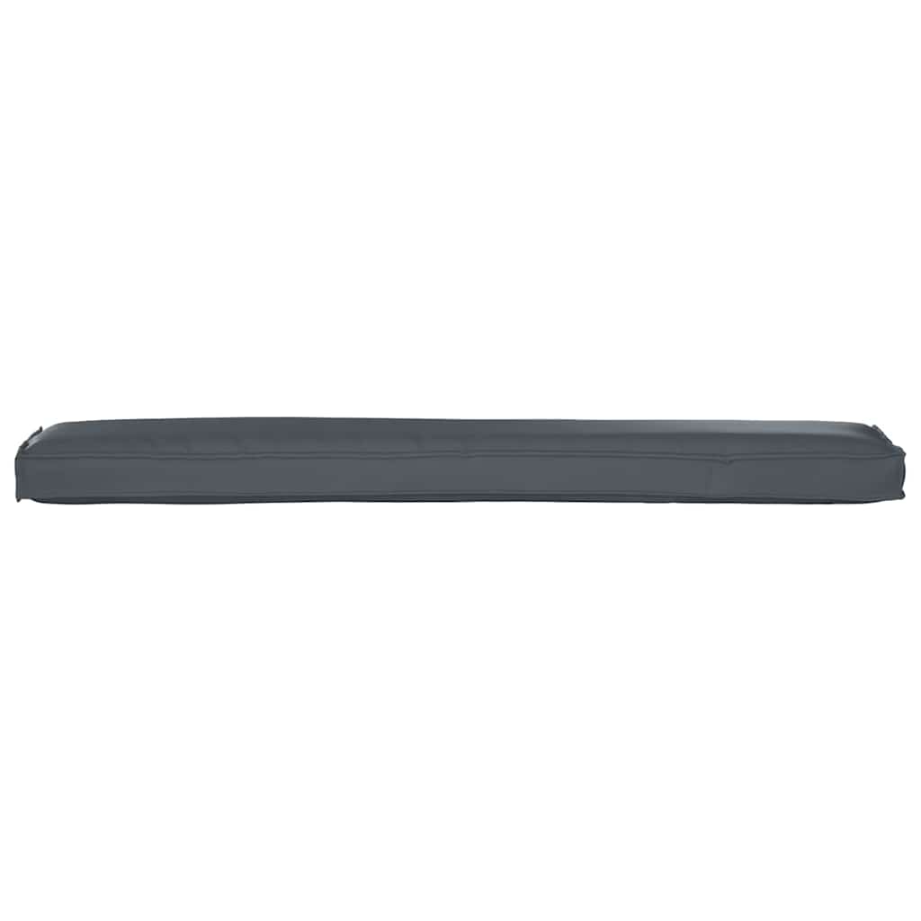 Palettenkissen Anthrazit 200 x 40 x 8 cm Oxford-Stoff