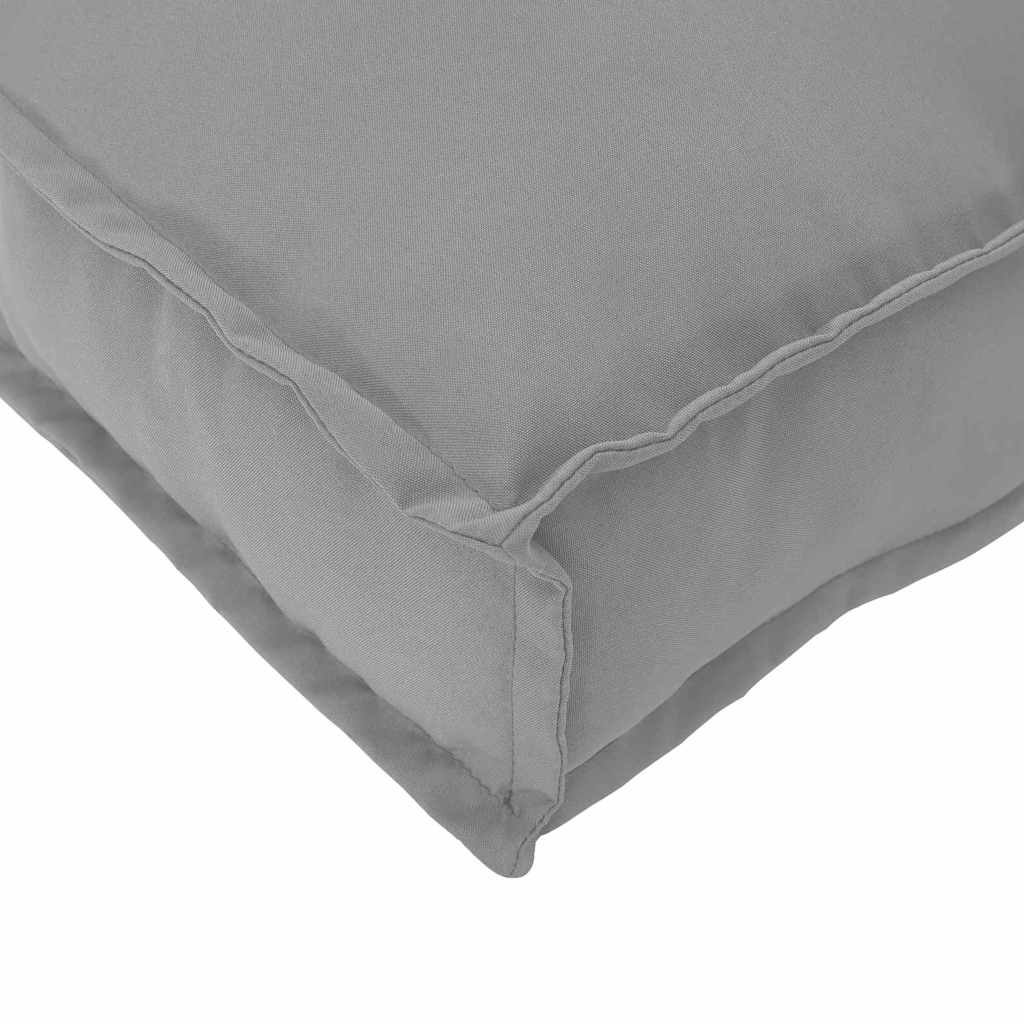 Palettenkissen Grau 200 x 40 x 8 cm Oxford-Stoff