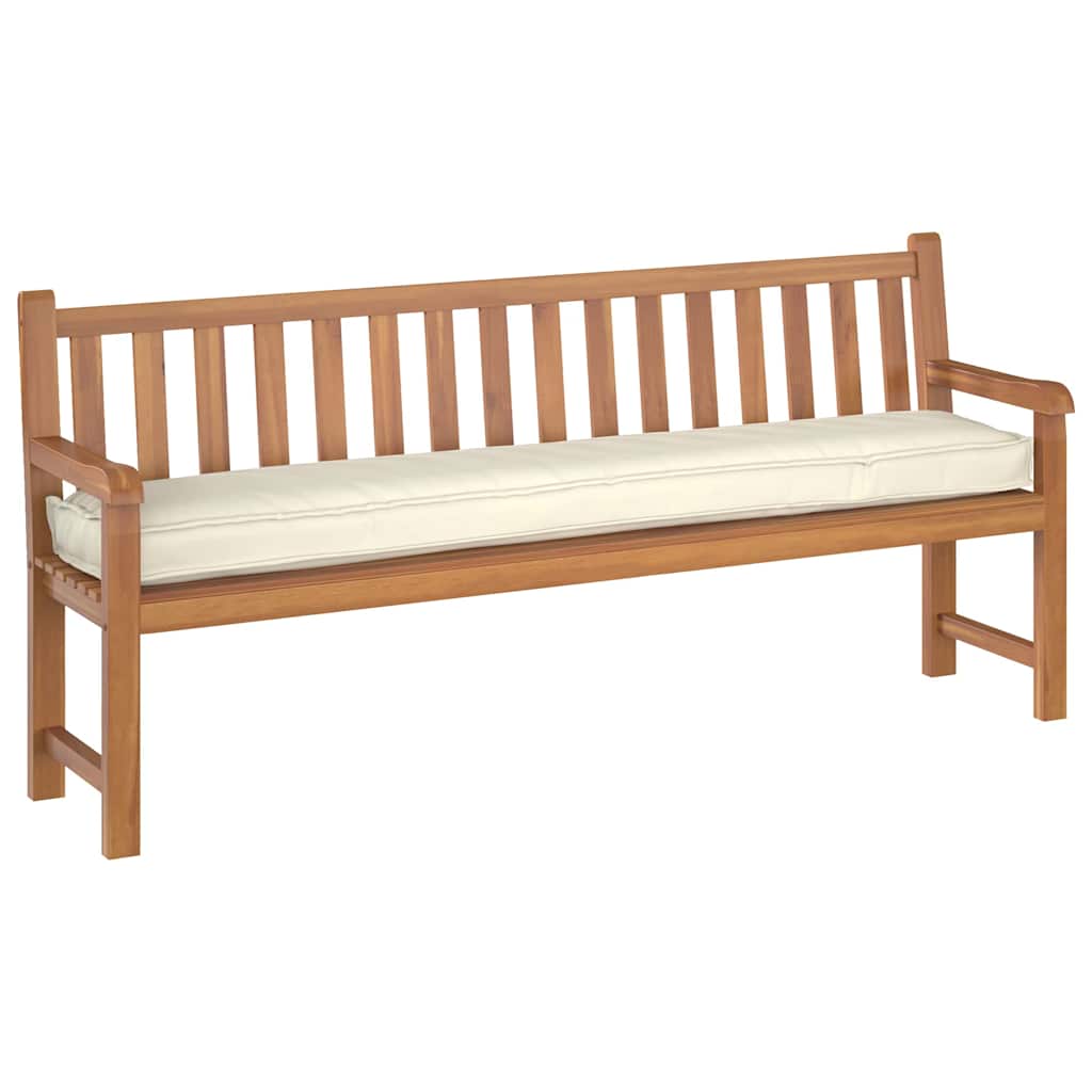 Palettenkissen Creme 200 x 40 x 8 cm Oxford-Stoff