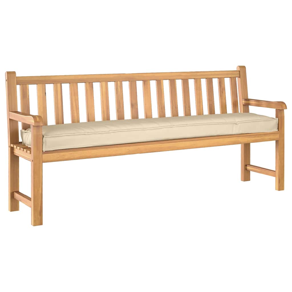 Palettenkissen Beige 200 x 40 x 8 cm Oxford-Stoff