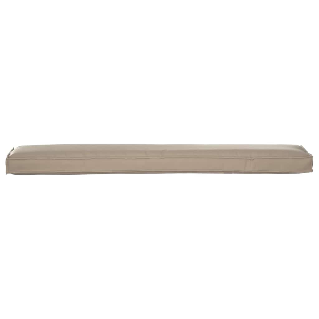 Palettenkissen Taupe 200 x 40 x 8 cm Oxford-Stoff