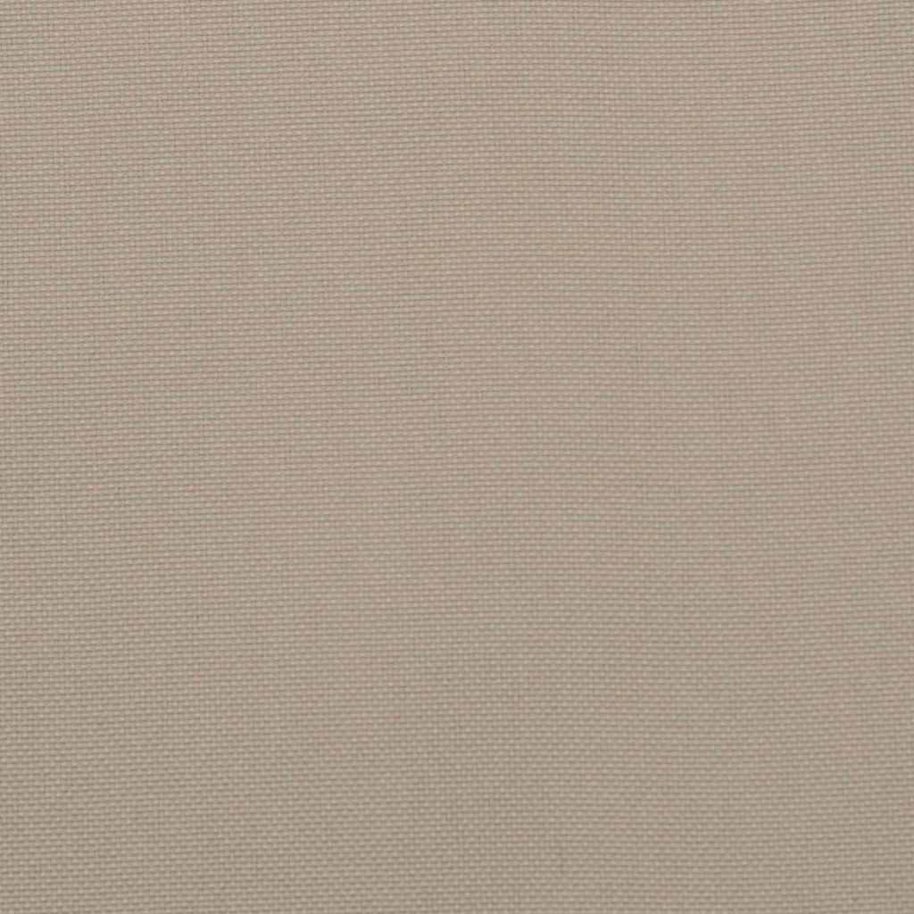 Palettenkissen Taupe 200 x 40 x 8 cm Oxford-Stoff