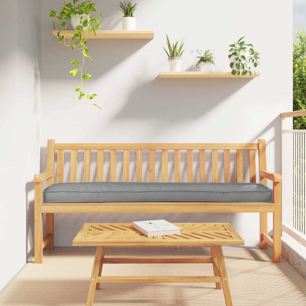 Palettenkissenset 2 pcs Grau 200 x 40 x 8 cm Oxford-Gewebe