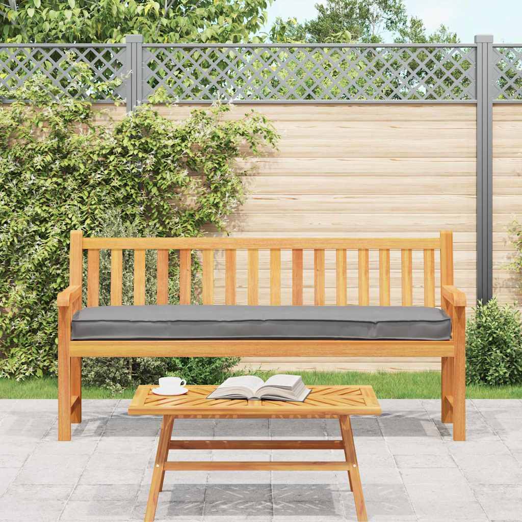 Palettenkissenset 2 pcs Grau 200 x 40 x 8 cm Oxford-Gewebe