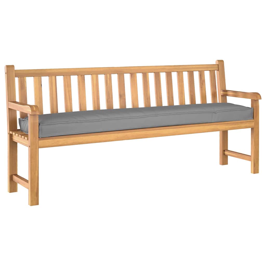 Palettenkissenset 2 pcs Grau 200 x 40 x 8 cm Oxford-Gewebe