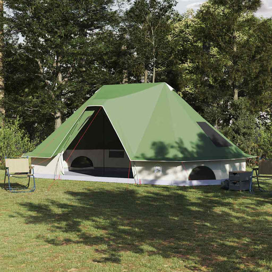 Familien-Tipi-Zelt mit Dach Grün 680 x 430 x 270 cm