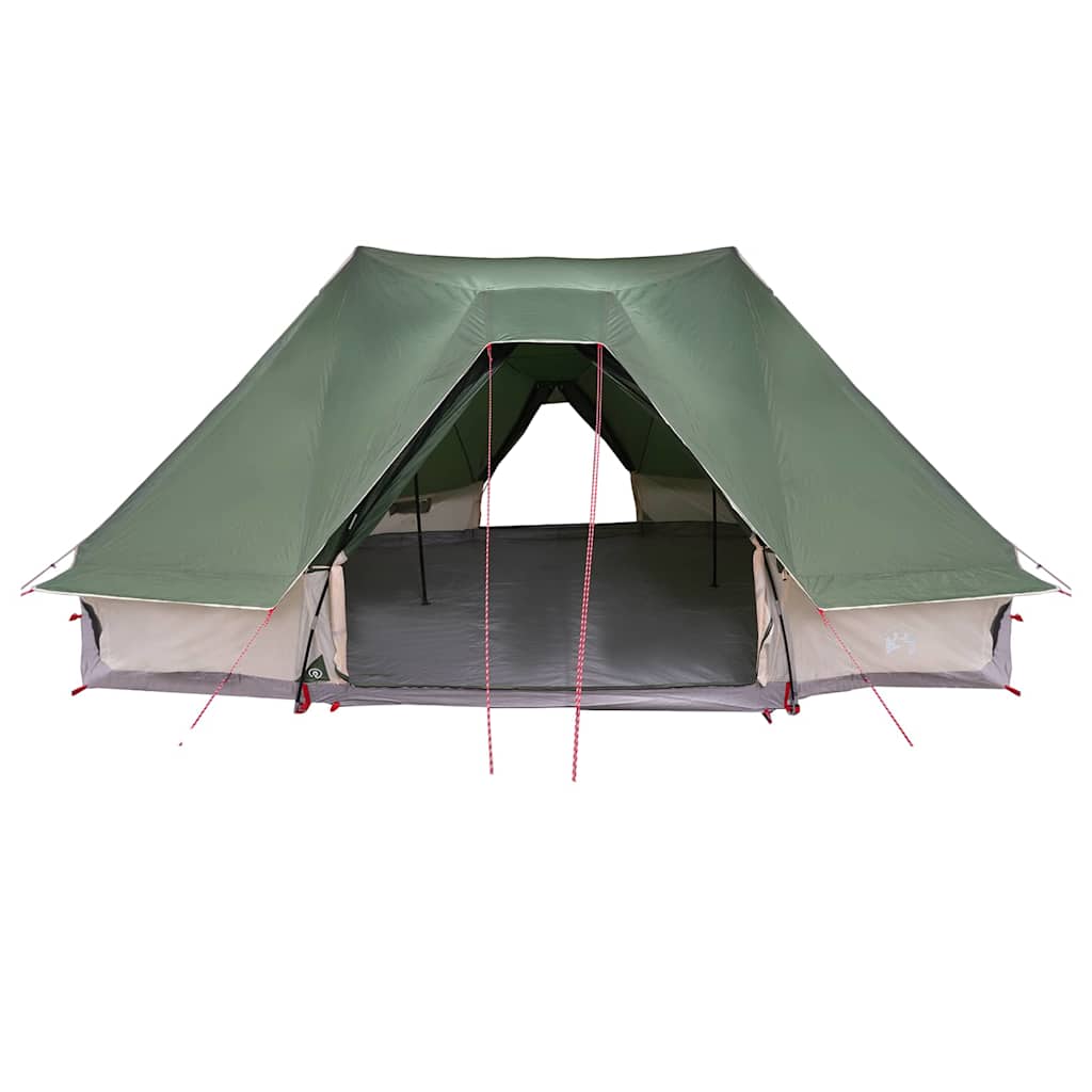 Familien-Tipi-Zelt mit Dach Grün 680 x 430 x 270 cm