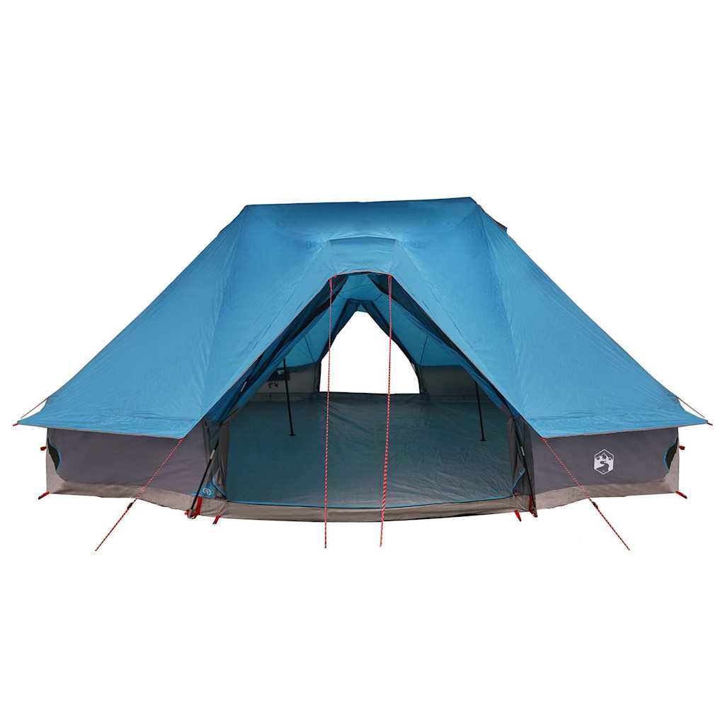 Familien-Tipi-Zelt mit Dach Blau 680 x 430 x 270 cm