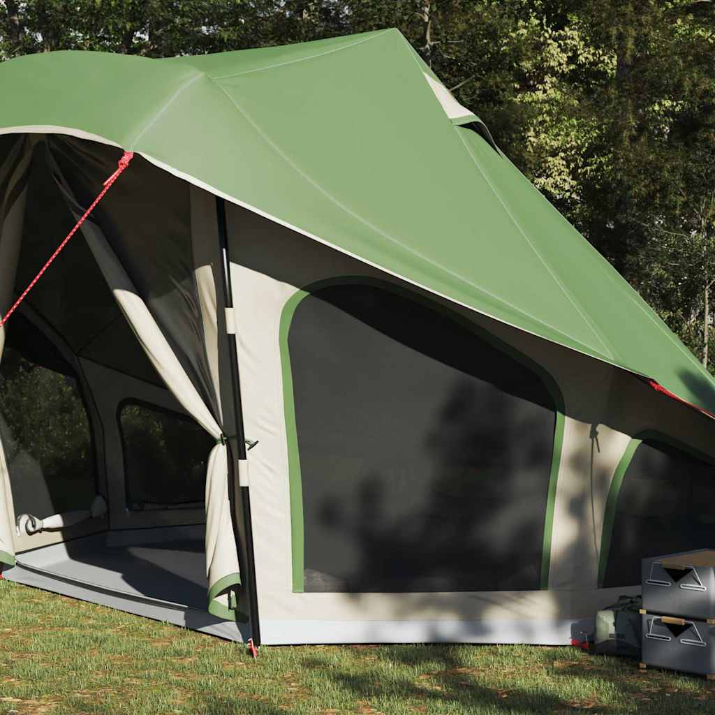 Familien-Tipi-Zelt mit Dach Grün 508 x 470 x 300 cm