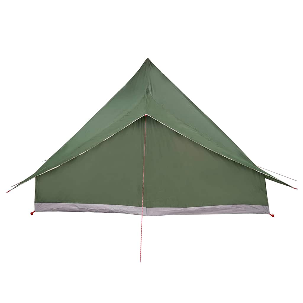 Familien-Tipi-Zelt mit Dach Grün 364 x 281 x 257 cm