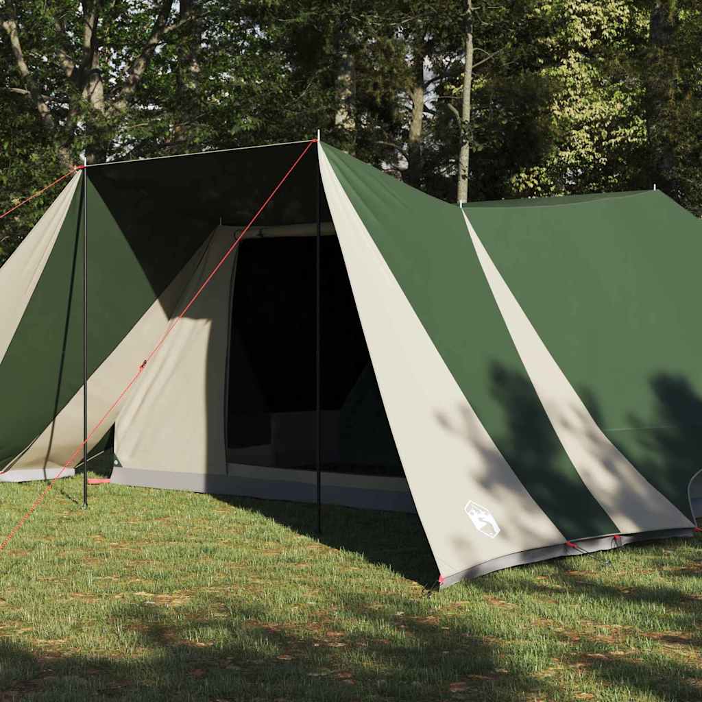 Tipi Zelt mit Dach mit Speicher Grün 660 x 456 x 200 cm Taft