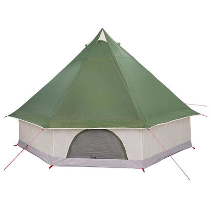 Tipi Zelt mit Dach mit Speicher Grün 400 x 346 x 250 cm Taft
