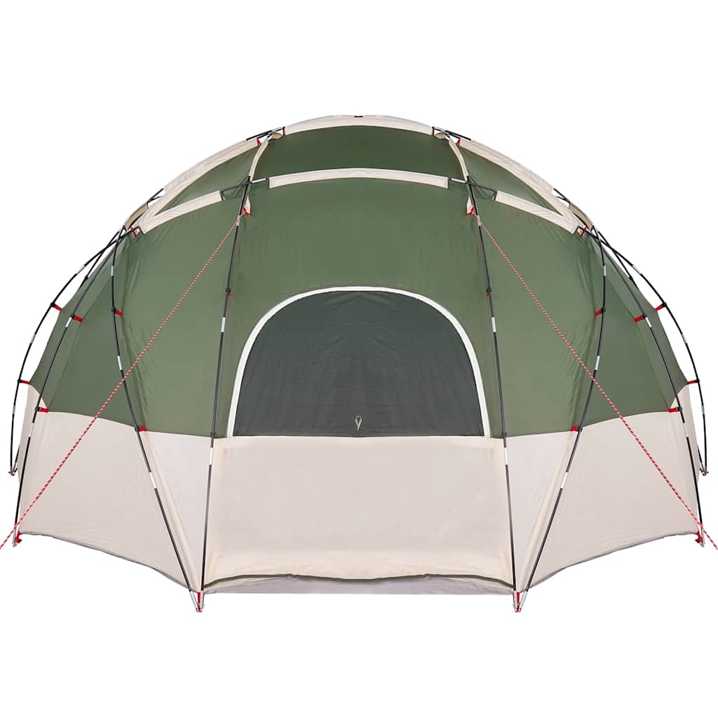 Campingzelt mit Dach Grün 475 x 475 x 235 cm Polyester
