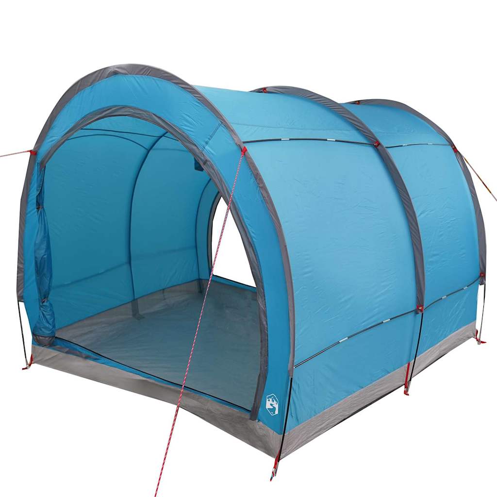 Fahrradgarage mit Dach Blau 256 x 222 x 182 cm Taft