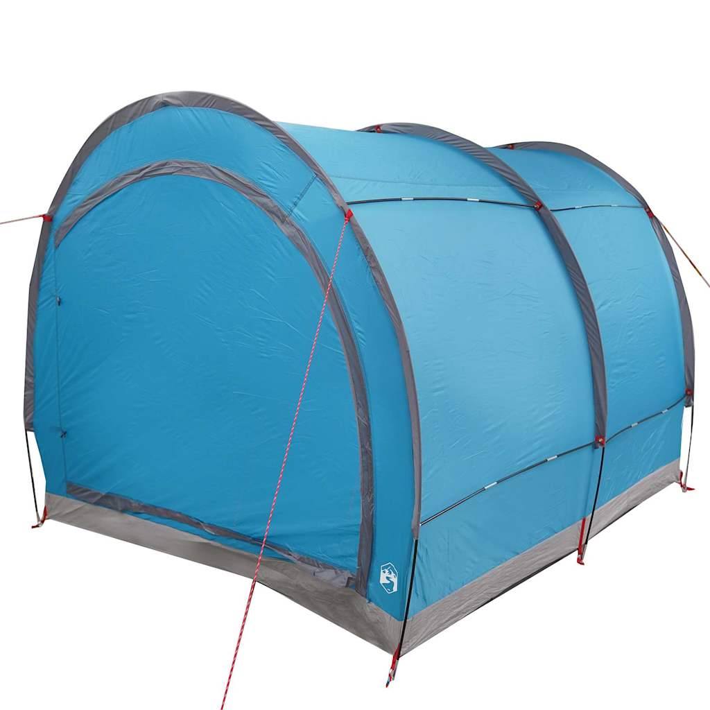 Fahrradgarage mit Dach Blau 256 x 222 x 182 cm Taft