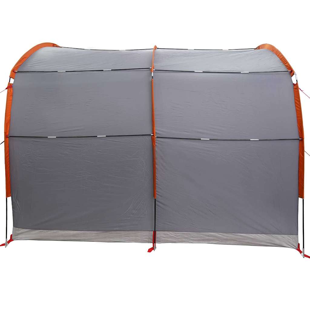 Zelt 268 x 240 x 191 cm Wasserdicht Grau und Orange Polyester