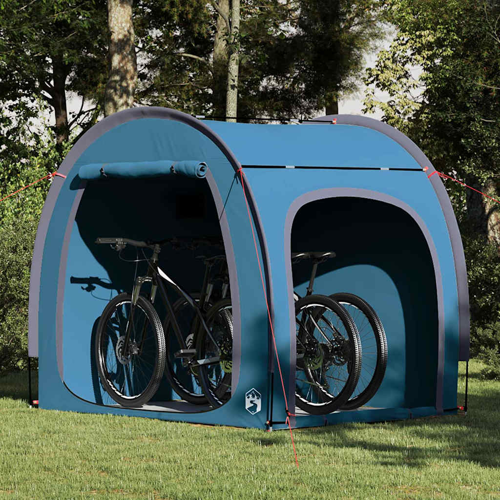 Fahrradgarage (Zelt) Blau 210 x 156 x 180 cm