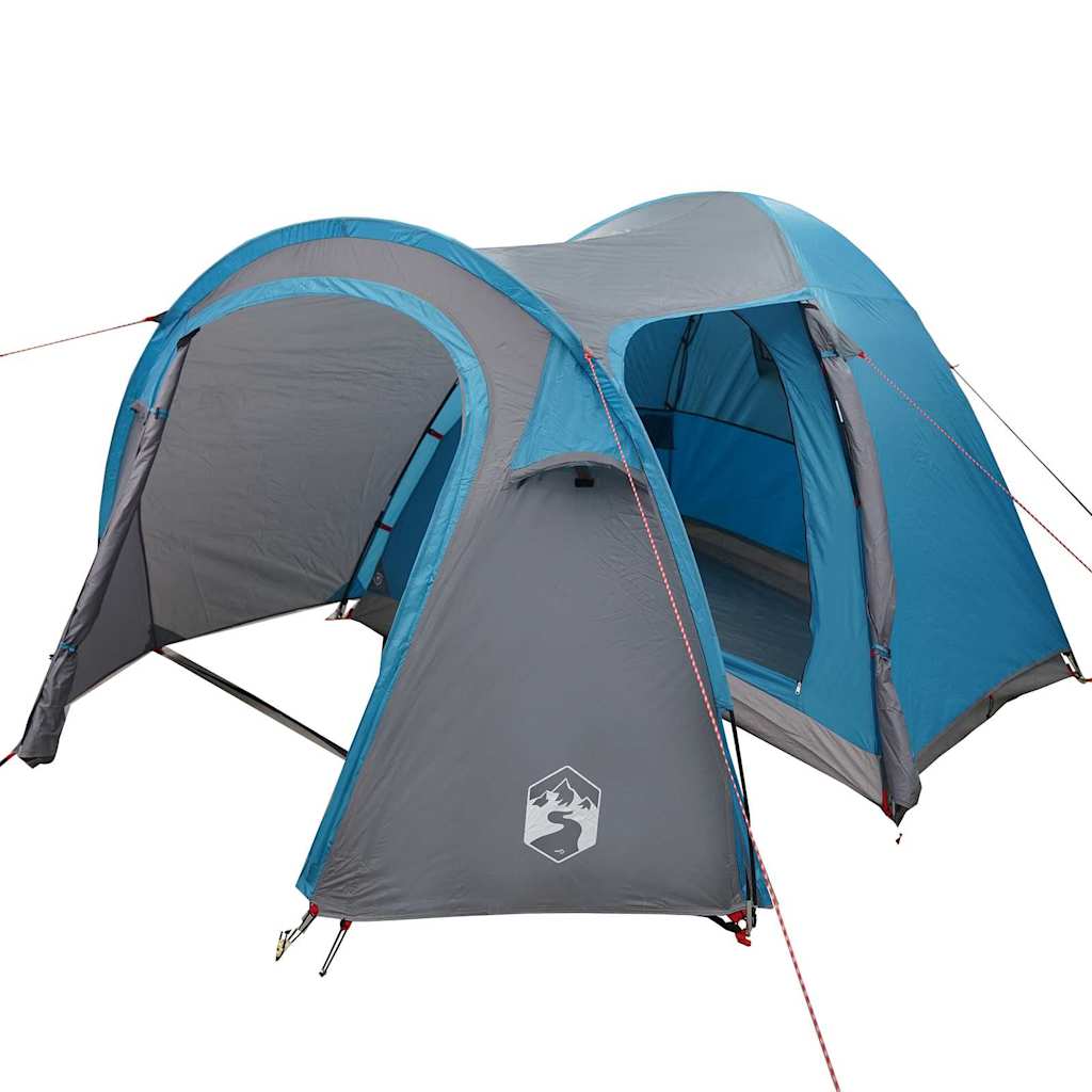 Kuppelzelt 6 Personen Blau