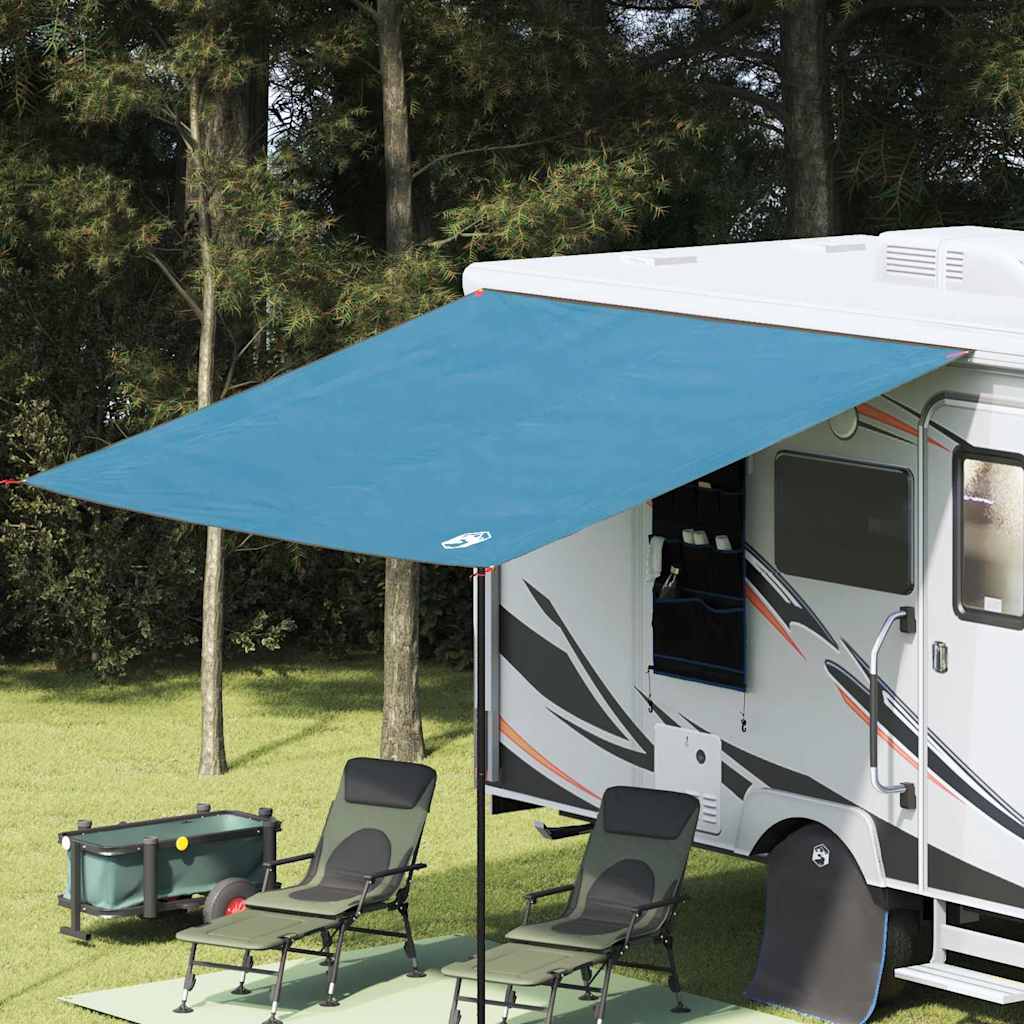 Wasserfeste Plane Personen 240 x 300 cm Wasserdicht Blau