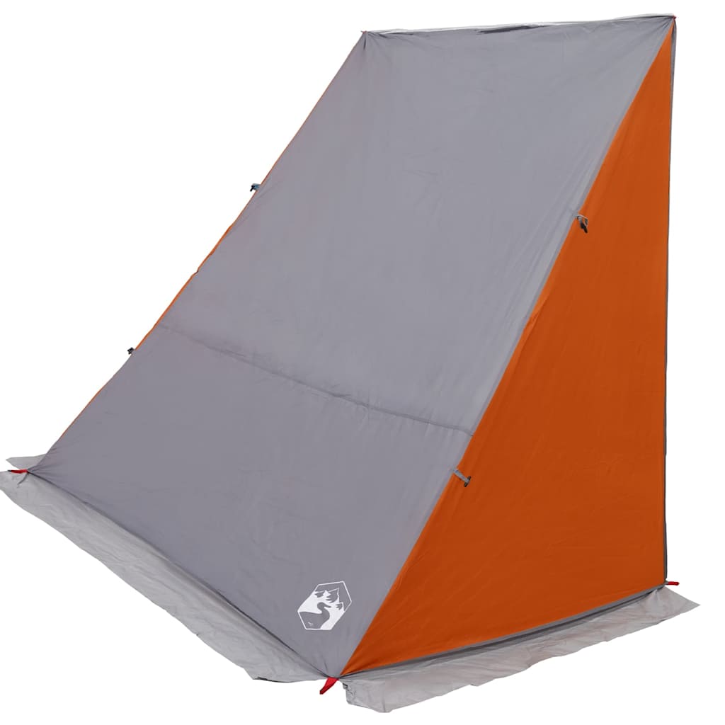 Heckklappenzelt Personen 190 x 150 x 185 cm Grau und Orange
