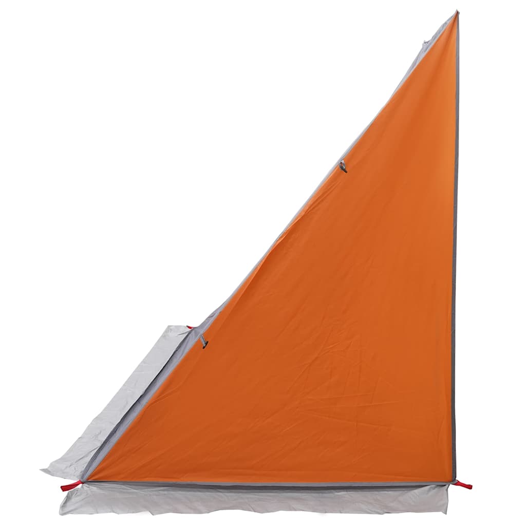 Heckklappenzelt Personen 190 x 150 x 185 cm Grau und Orange