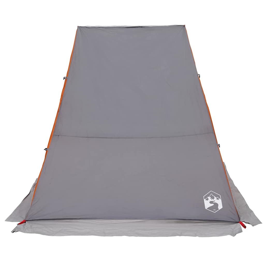 Heckklappenzelt Personen 190 x 150 x 185 cm Grau und Orange