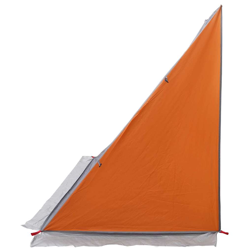 Zelt mit Dach Sonstiges Grau und Orange 140 / 190 x 150 x 185 cm