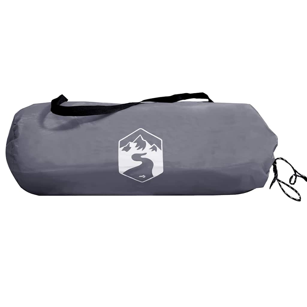 Heckklappenzelt Personen 194 x 180 x 210 cm Grau und Orange