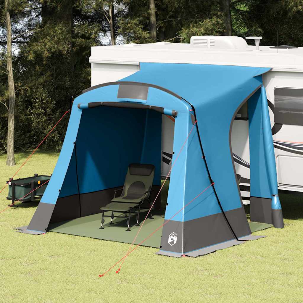 Heckklappenzelt Blau 285 x 255 x 245 cm Taft Wasserdicht
