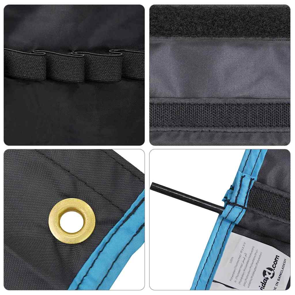 Aufbewahrungstasche Schwarz und Blau 91 x 47,5 cm Oxford