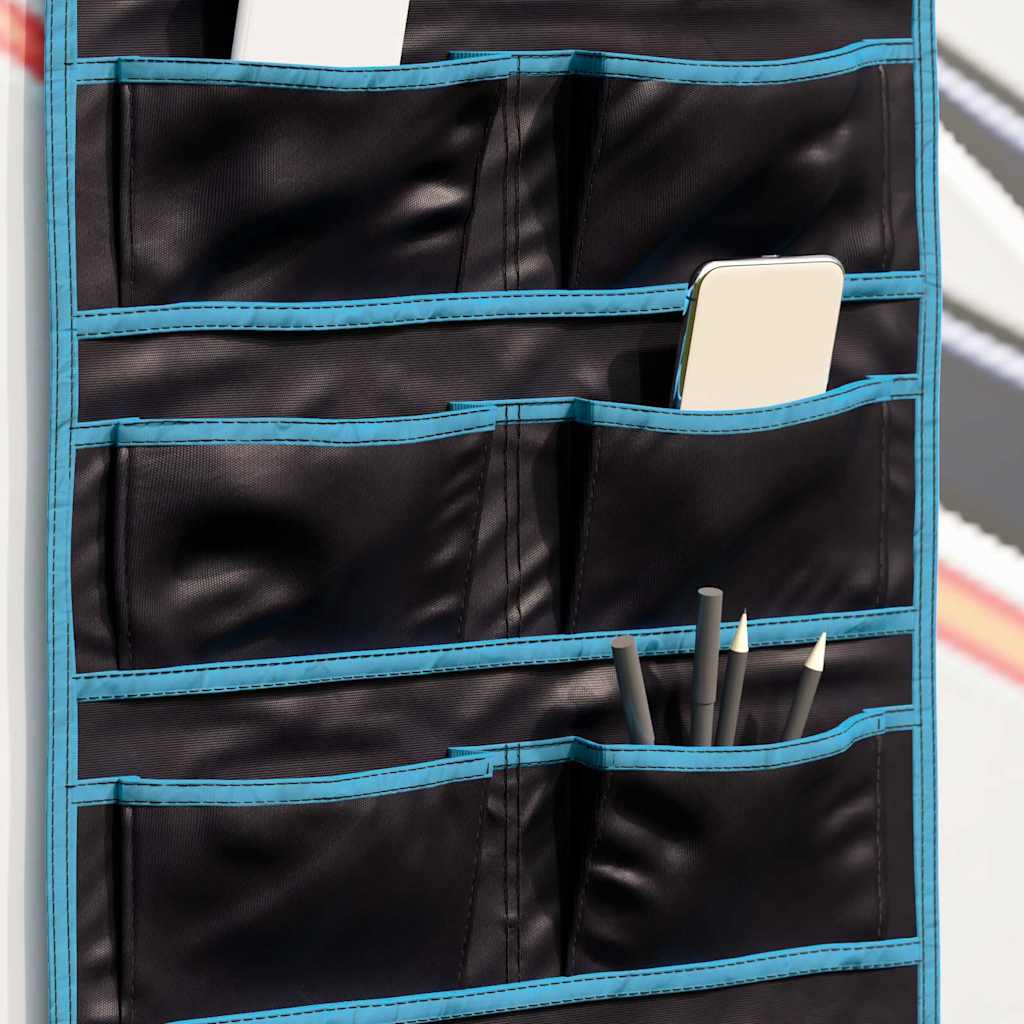 Aufbewahrungstasche Schwarz und Blau 63,5 x 40 cm Oxford