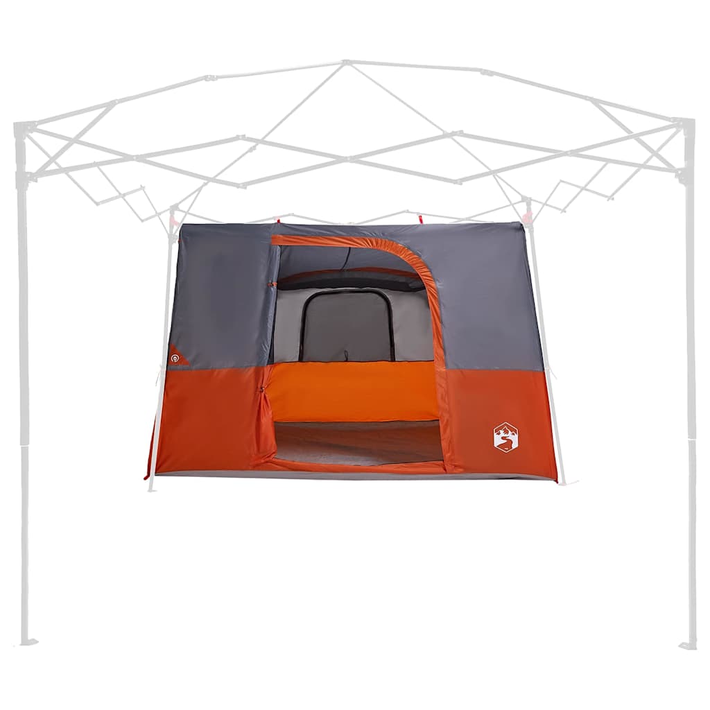Innenzelt mit Dach Grau und Orange 280 x 220 x 176 cm Taft