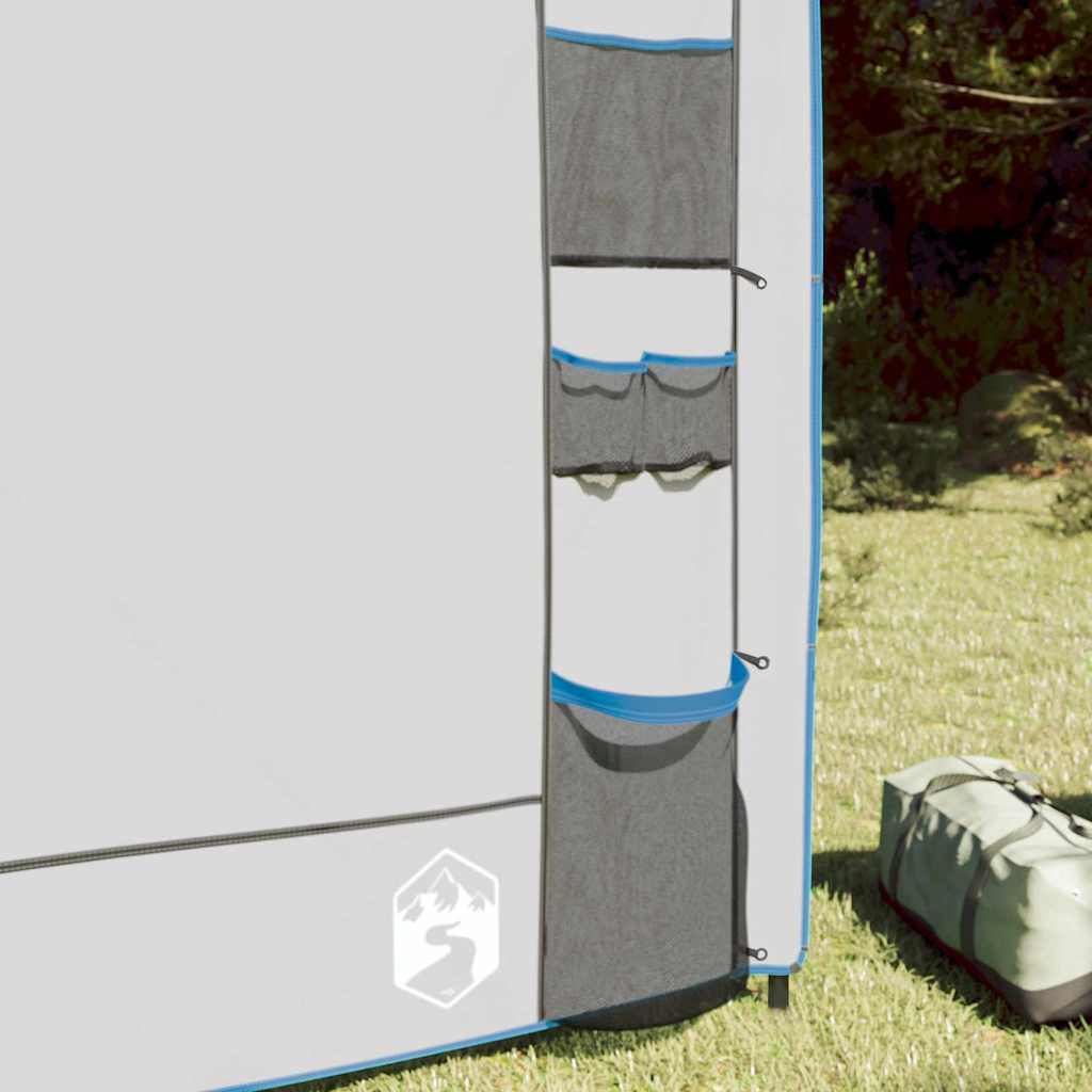 Hängender Zeltorganiser mit Speicher Grau 320 x 182 cm