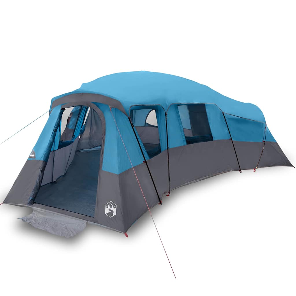 Familienzelt Blau 762 x 655 x 218 cm Polyester