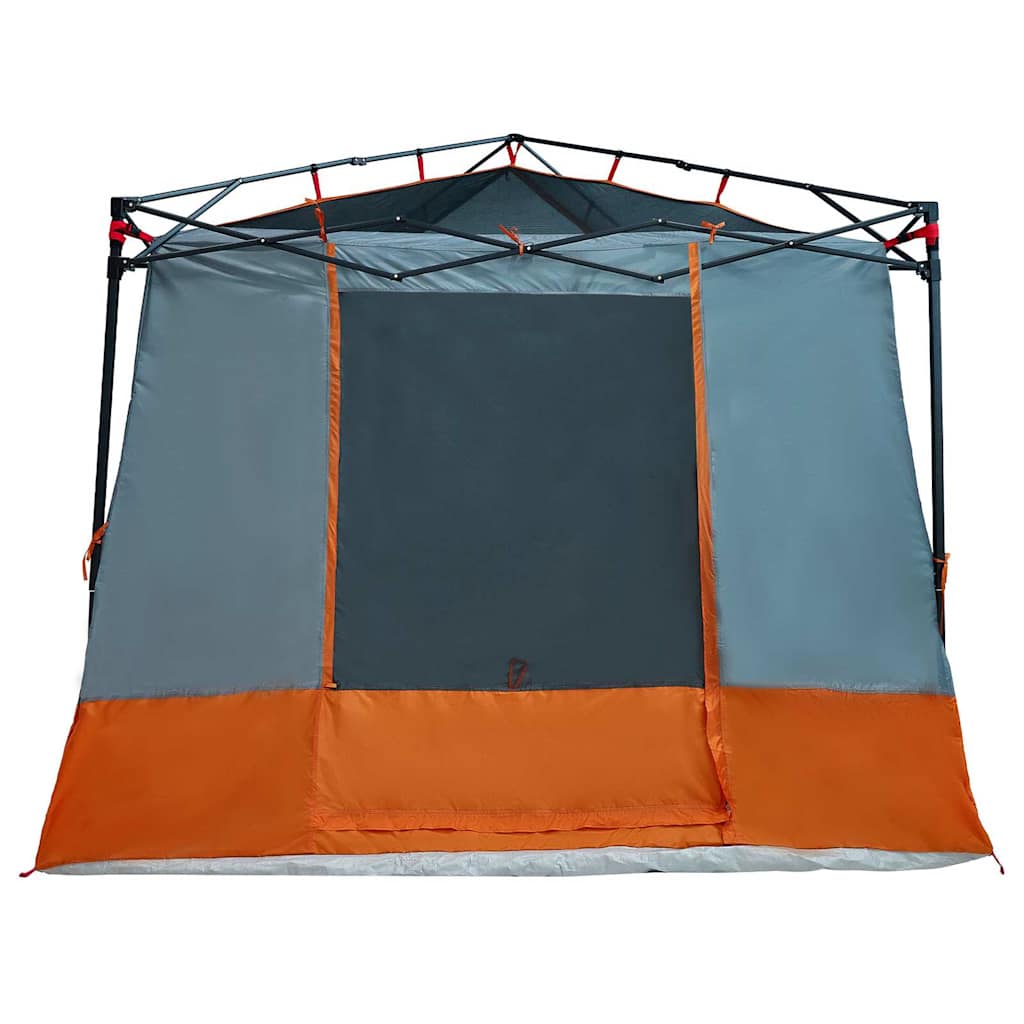 Innenzelt mit Dach Grau und Orange 290 x 288 x 234 cm Taft