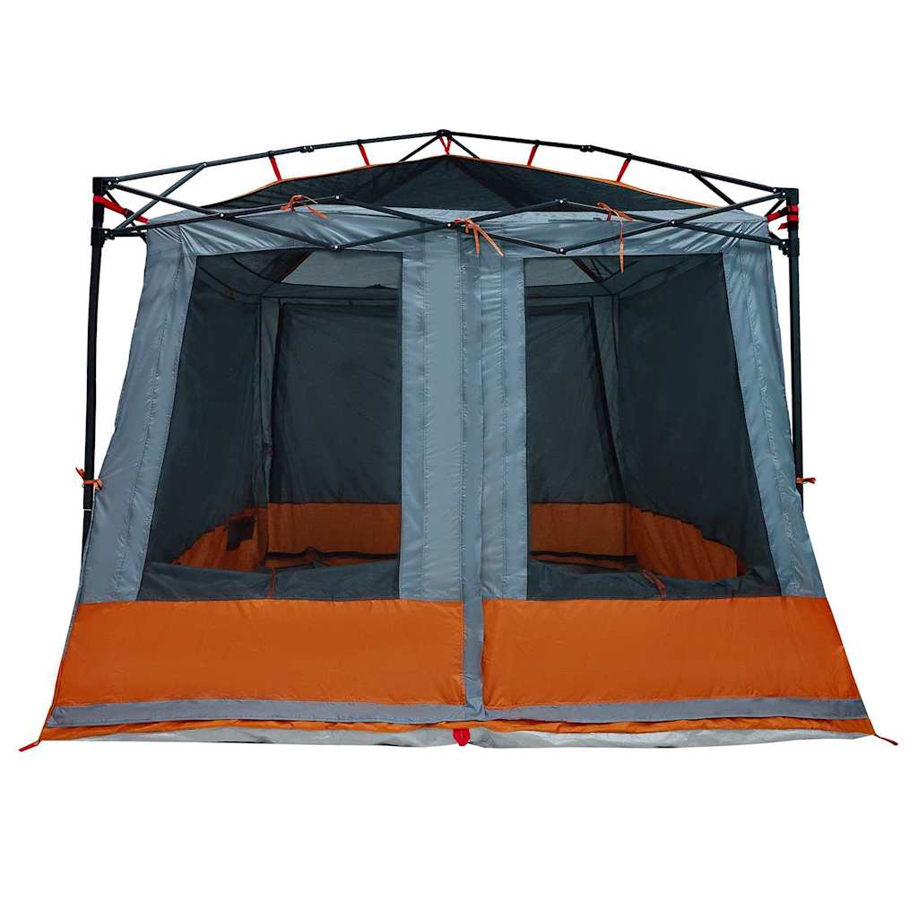 Innenzelt mit Dach Grau und Orange 291 x 291 x 240 cm Taft