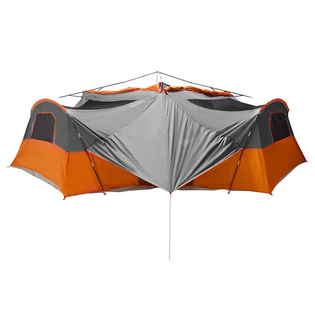 Innenzelt mit Dach Grau und Orange 520 x 520 x 190 cm Taft