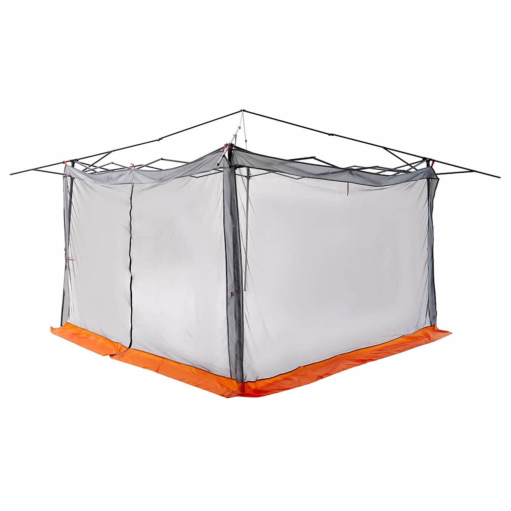Innenzelt mit Dach Grau und Orange 520 x 520 x 190 cm Taft