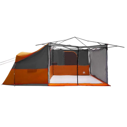 Innenzelt mit Dach Grau und Orange 520 x 520 x 190 cm Taft