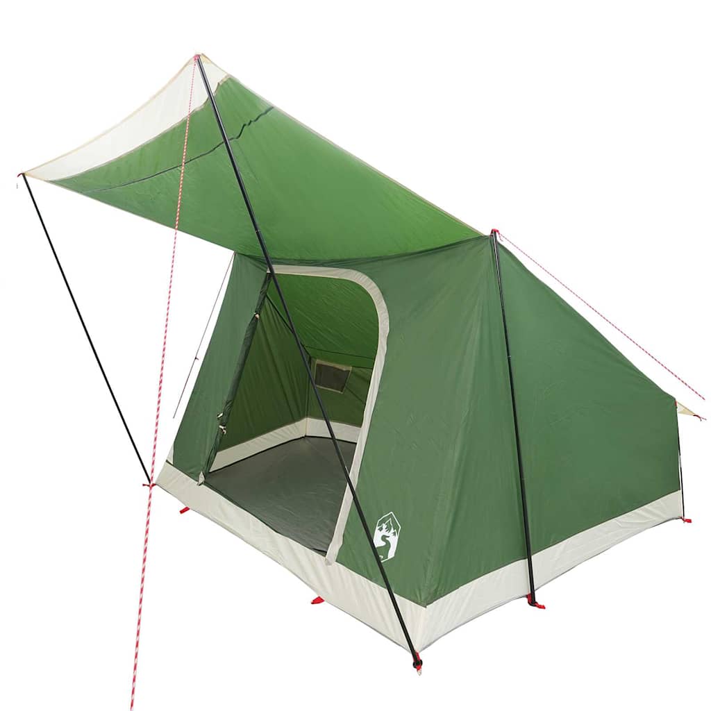 Campingzelt 2 Personen Grün Taft Wasserdicht